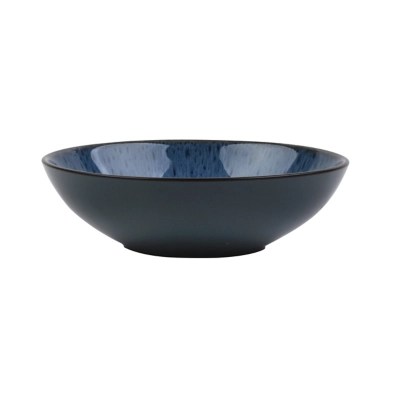 Blue Reactive Glaze Serving Bowl Set of 2 Home at ASDA