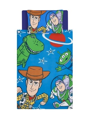 Disney Toy Story Blue Duvet Set Home at ASDA