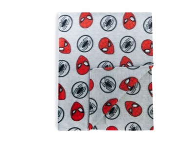 Marvel SpiderMan Fleece Throw Home at ASDA