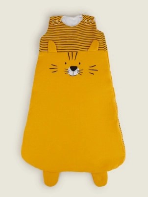 Orange Tiger Sleep Bag 2.5 Tog Baby at ASDA