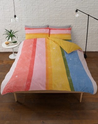 Rainbow Slide Reversible Duvet Cover Set Home at ASDA