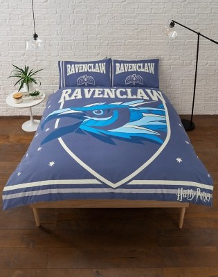 Blue Harry Potter Ravenclaw Reversible Duvet Cover Set Home