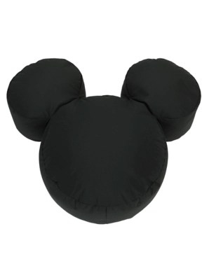 Disney Mickey MouseShaped Black Floor Cushion Home at ASDA