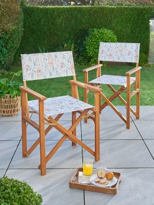 Winnie the Pooh Director Chairs Set of 2 Outdoor & Garden at ASDA