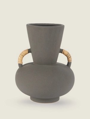 Grey Textured Greek Vase Home at ASDA