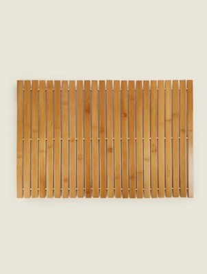 Bamboo Bath Mat Home at ASDA