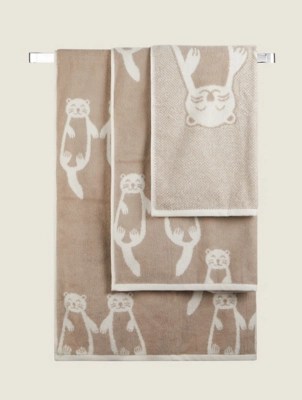 Natural Otter Towel Range Home at ASDA