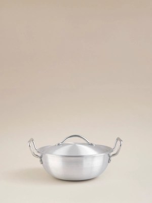 Aluminium Karahi Pot 26cm Home at ASDA
