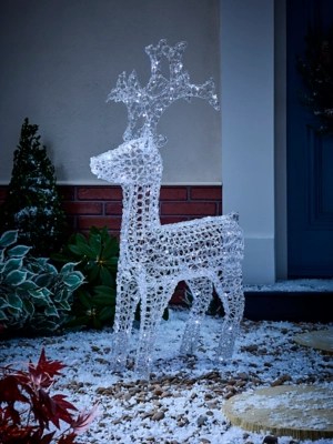 White Christmas Reindeer Light Christmas at ASDA