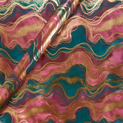 Marble Effect Wrapping Paper 3.5m Christmas at ASDA