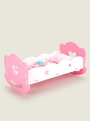 Hapello Pink Dolls Cradle Toys & Character at ASDA