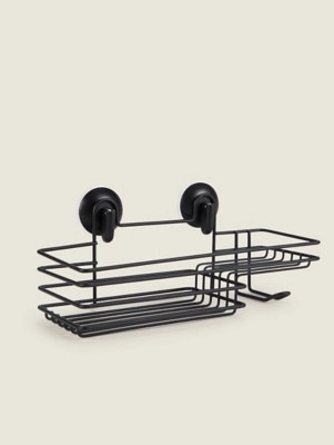 Matte Black Wire Caddy Home at ASDA