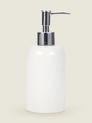 White Ceramic Dispenser Home at ASDA