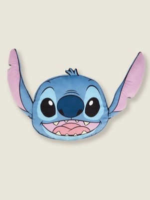 Disney StitchShaped Cushion Home at ASDA