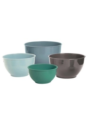 Mixing Bowls Set of 4 Home at ASDA