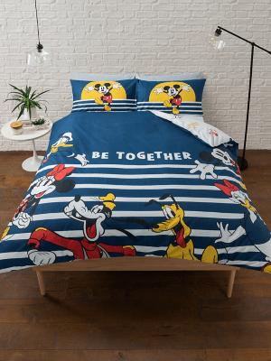 Mickey Mouse & Friends Be Together Reversible Duvet Set Home