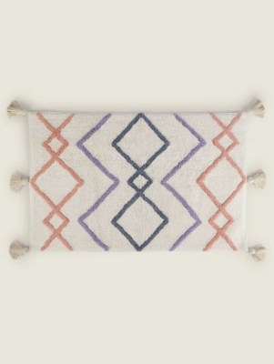 Serenity Tribal Bath Mat Home at ASDA