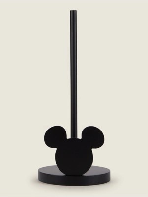 Disney Mickey Mouse Black Toilet Roll Holder Home at ASDA
