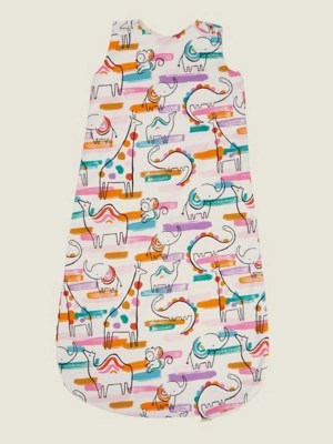 Bright Animals Sleep Bag 2.5 Tog Baby at ASDA