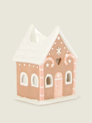 Natural Gingerbread House Oil Burner Home at ASDA