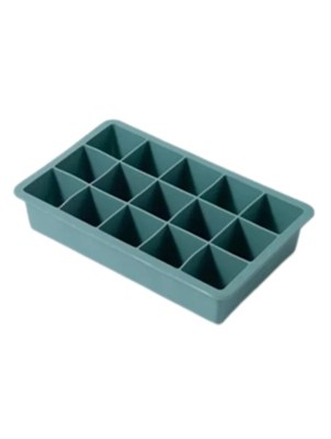 Green Silicone Ice Cube Tray Home at ASDA