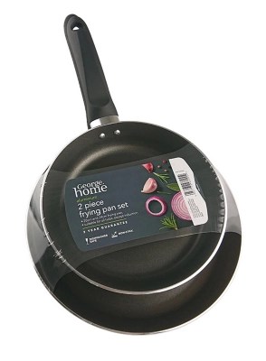 2 Piece Frying Pan Set Home at ASDA