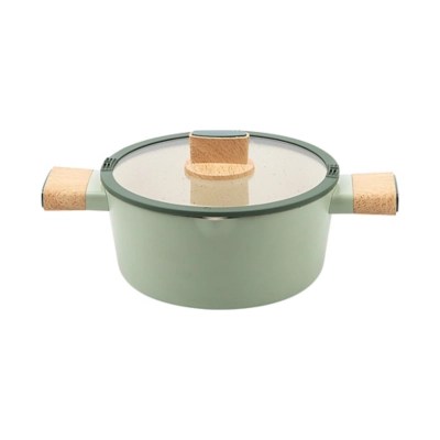 Green Riverside 28cm Stockpot Home at ASDA