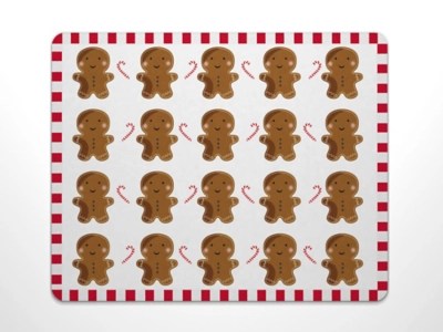 Christmas Gingerbread Worktop Saver Home at ASDA