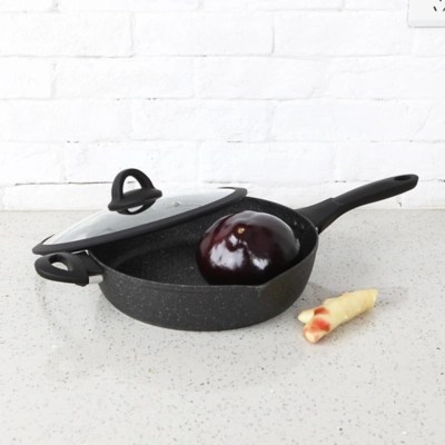 Marble Soft Grip 28cm Sauté Pan Home at ASDA
