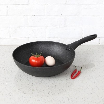 Marble Soft Grip 28cm NonStick Wok Home at ASDA