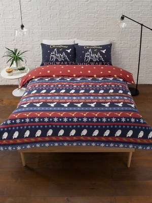 Harry Potter Hogwarts Duvet Set Home at ASDA