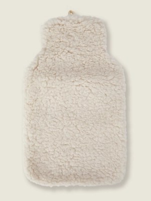 Natural Teddy Hot Water Bottle Home at ASDA