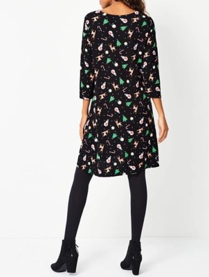 Asda Christmas Swing Dress Letter G Decoration Ideas