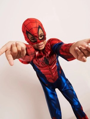 Marvel SpiderMan Fancy Dress Costume Kids at ASDA