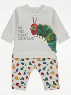 The Very Hungry Caterpillar Top and Leggings Outfit Baby at ASDA