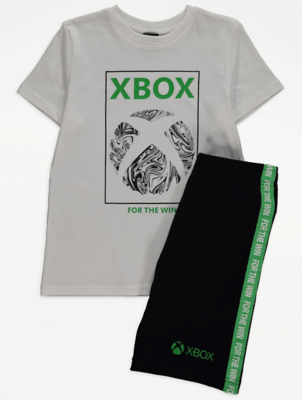 Xbox Slogan Short Pyjamas Kids at ASDA