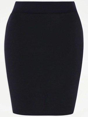 Senior Girls Navy Jersey School Tube Skirt Sale & Offers at ASDA