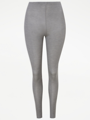 Grey Heat Retaining Thermal Leggings Women at ASDA