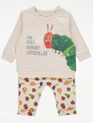 The Very Hungry Caterpillar Beige Outfit Baby at ASDA