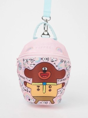 Hey Duggee Pink Backpack with Reins Kids at ASDA