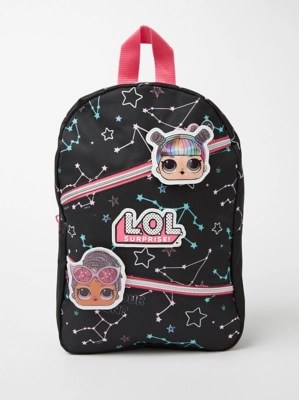 L.O.L. Surprise! Black Backpack Kids at ASDA