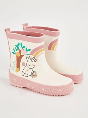 First Walkers Peppa Pig Explore Wellington Boots Kids at ASDA