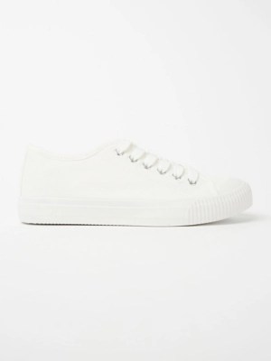 White Canvas Pumps Women at ASDA