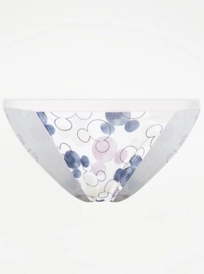 Disney Minnie Mouse Character Print Tanga Knickers Women at ASDA