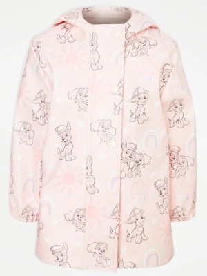 PAW Patrol Pink Shower Resistant Fisherman Jacket Kids at ASDA