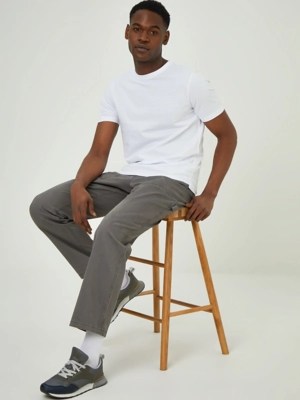 Grey Casual Utility Trousers Men at ASDA