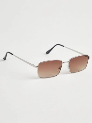 Tinted Metal Frame Sunglasses Men at ASDA