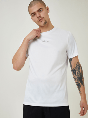 White Sports TShirt Men at ASDA