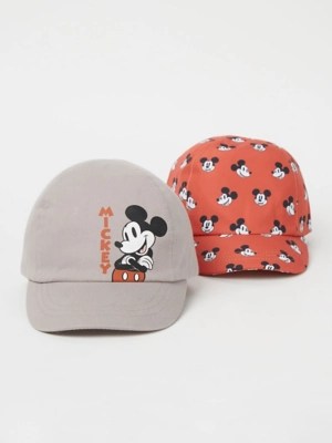 Disney Mickey Mouse Caps 2 Pack Kids at ASDA