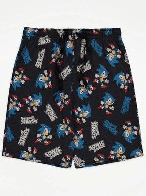 Sonic The Hedgehog Character Print Pyjama Shorts Men at ASDA